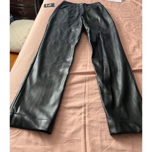 Black Leather Pants